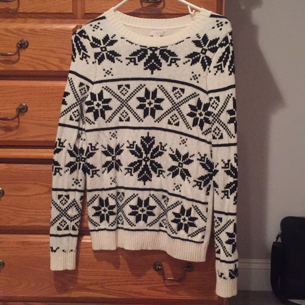 J Crew Factory Fair Isle Sweater size small